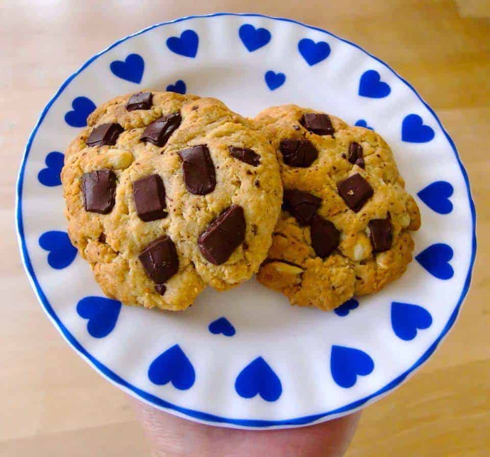 Vegan Peanut Butter Chocolate Cookies Rhian's Recipes