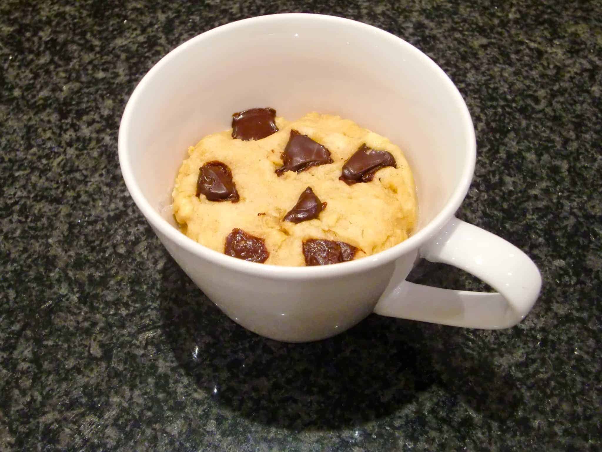 Vegan Peanut Butter Microwave Mug Cake 3Ingredients Rhian's Recipes