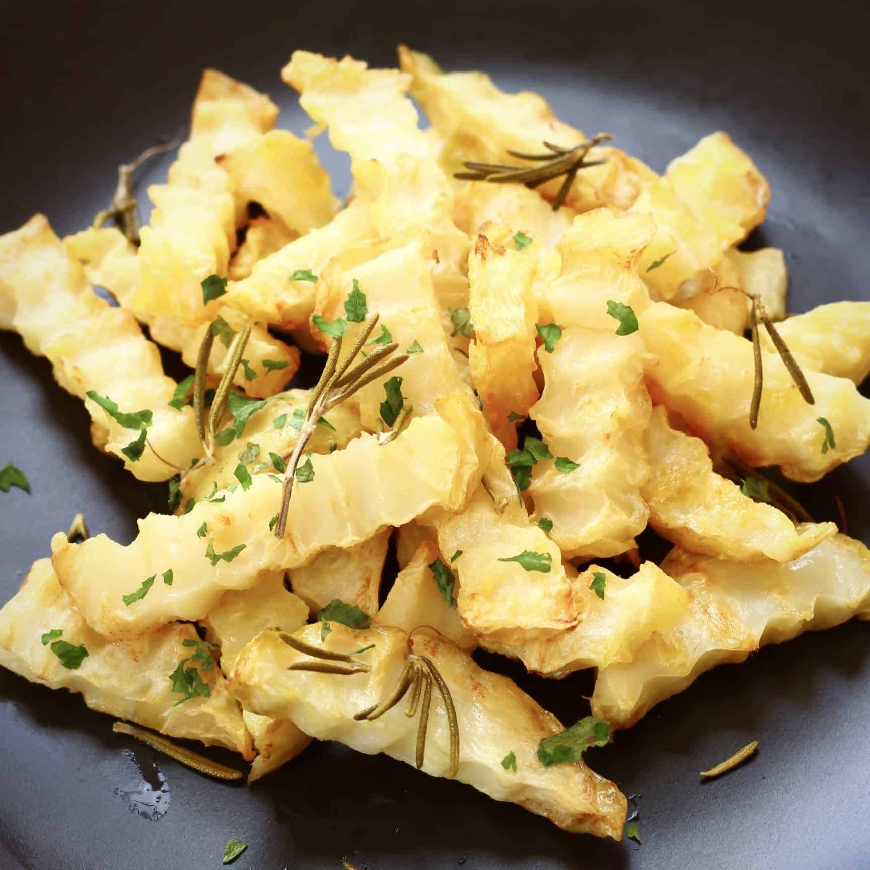 Celeriac Fries Rhian's Recipes