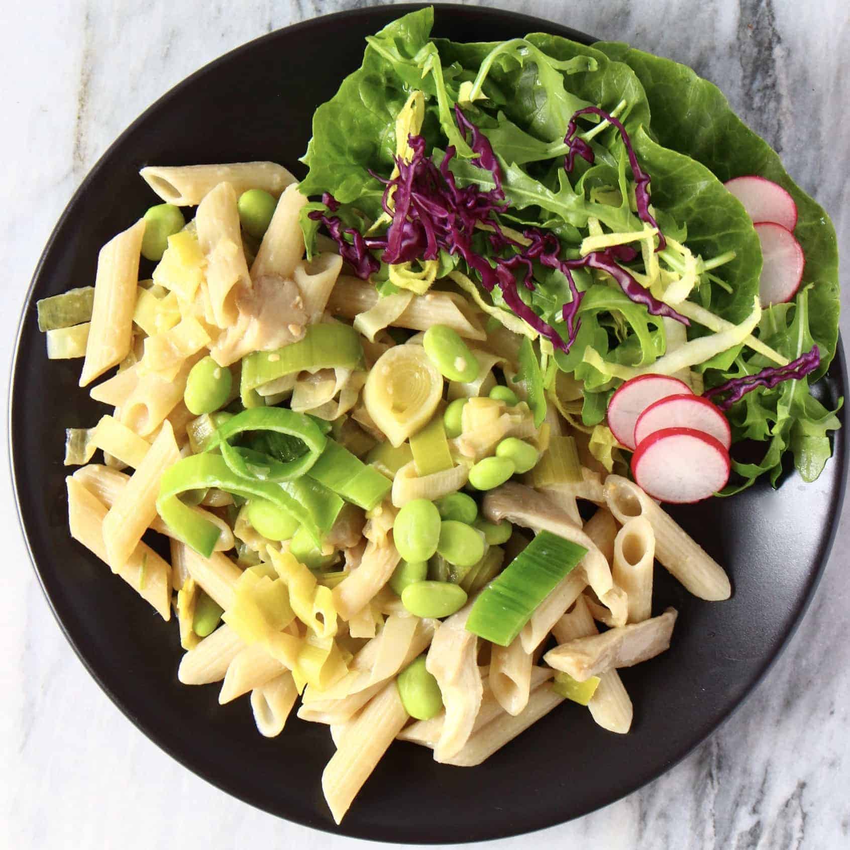 Creamy Vegan Miso Pasta Sauce (GF) Rhian's Recipes