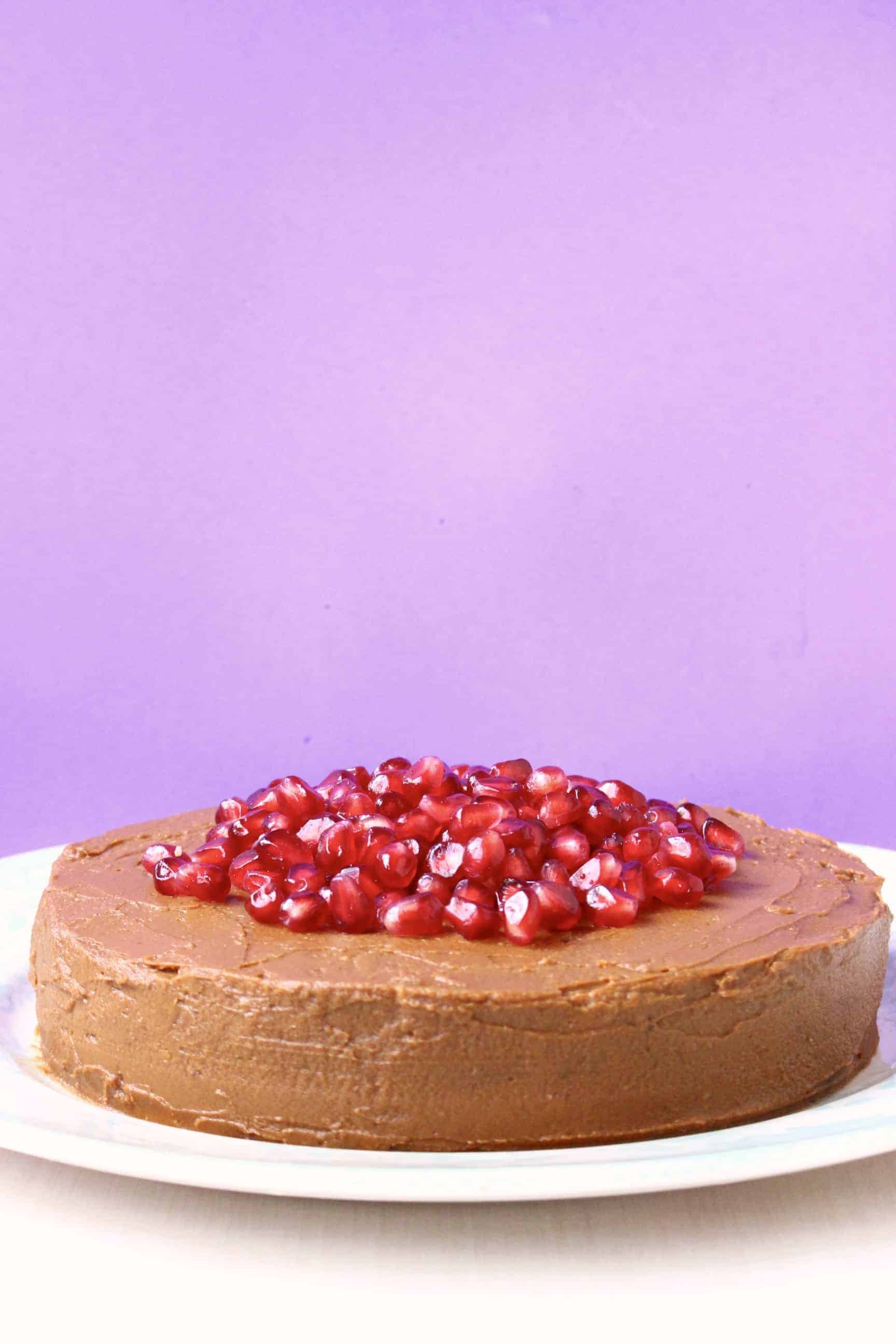 GlutenFree Vegan Chocolate Sponge Layer Cake Rhian's Recipes