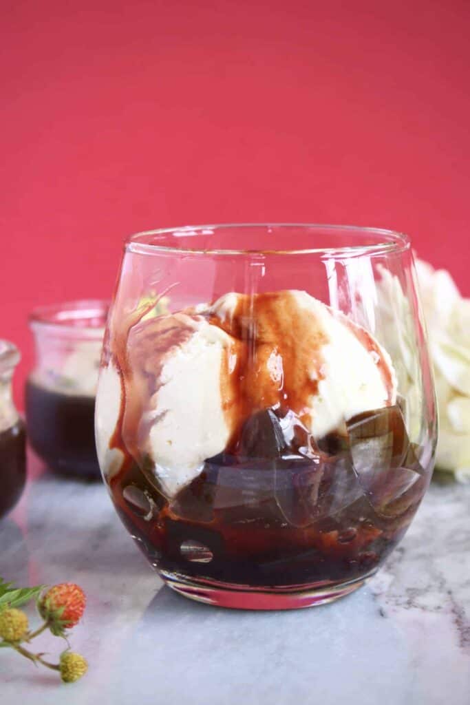 Coffee Jelly Ice Cream Sundae (Vegan + GF) Rhian's Recipes