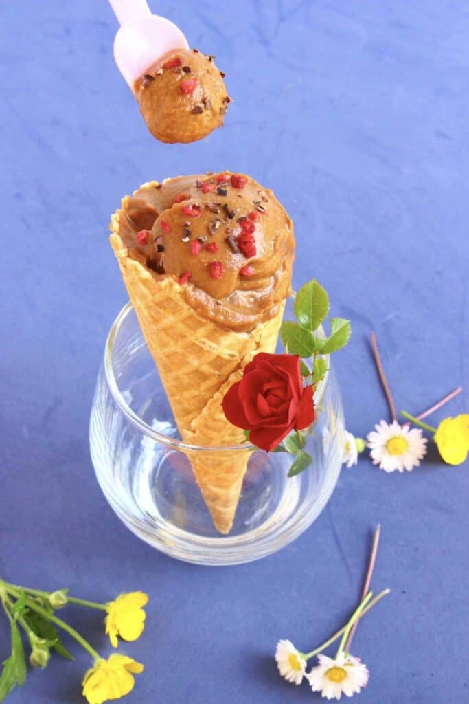 Vegan Chocolate Sweet Potato Ice Cream (GF) Vegan Chocolate Sweet Potato Ice Cream (GF)