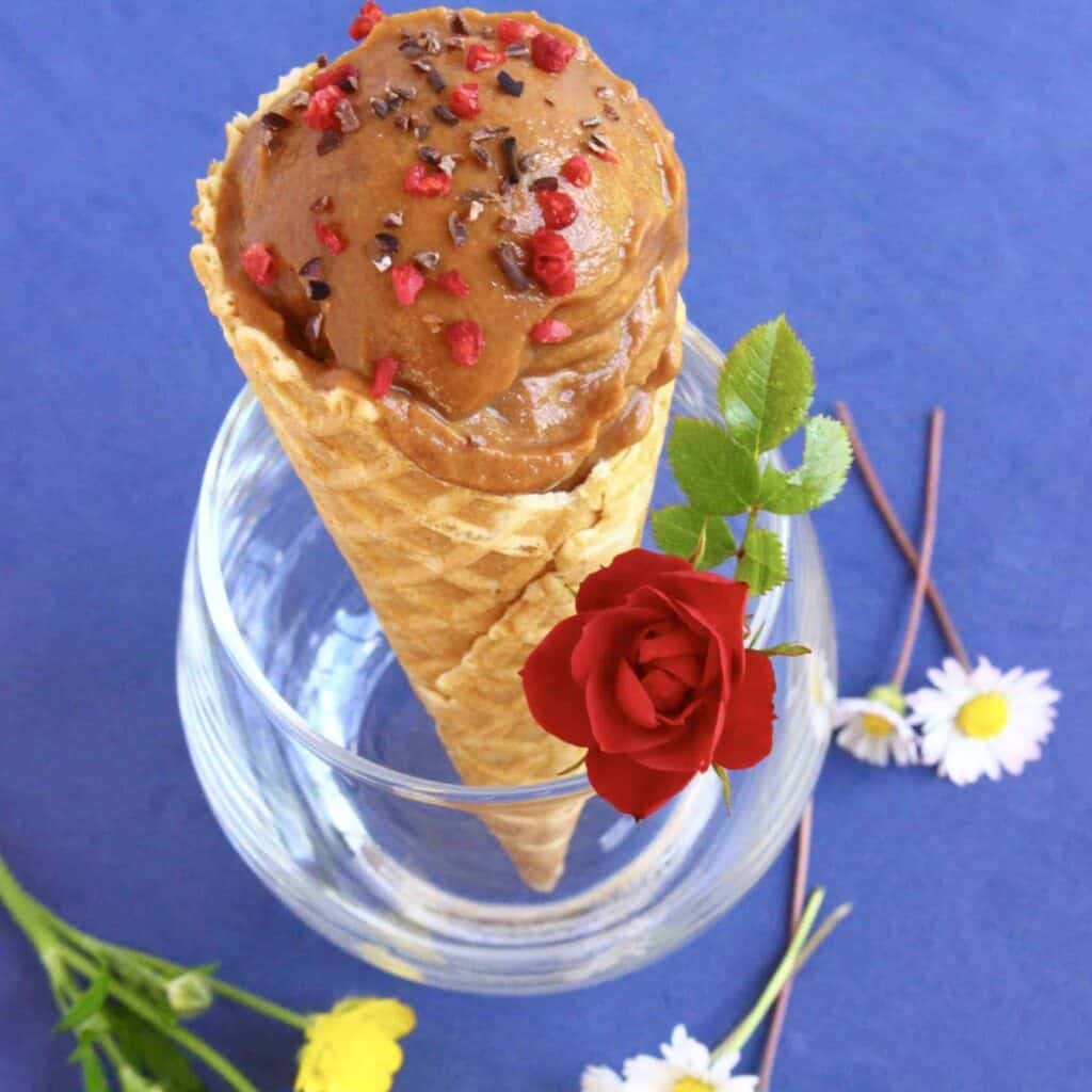 Healthy Snickers Ice Cream Bites (Vegan + GF) Rhian's Recipes