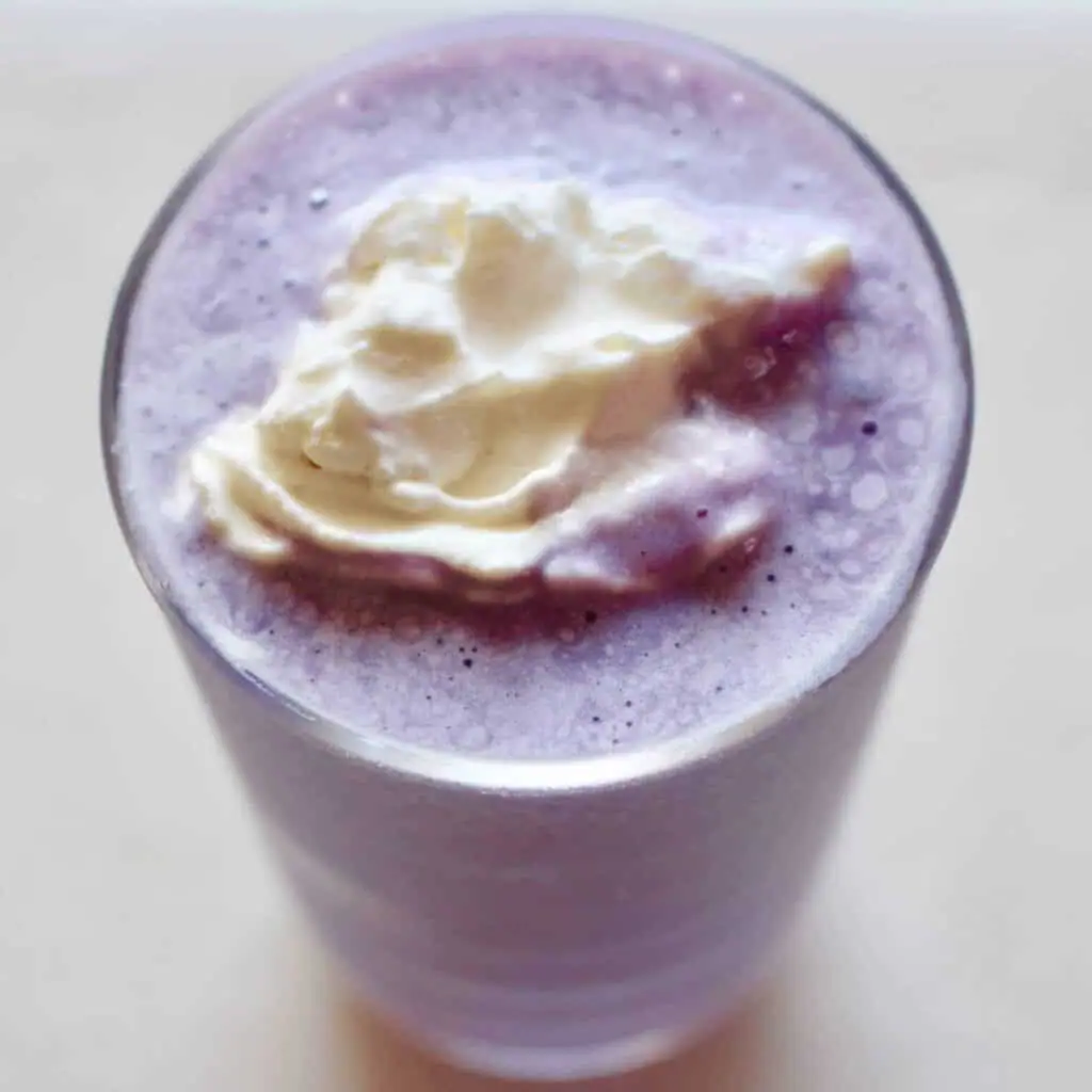 Purple Sweet Potato Milkshake (Vegan + GF)