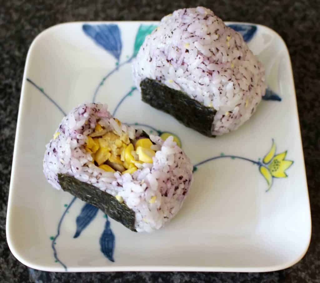 Vegan Tuna Mayonnaise Onigiri (GF)