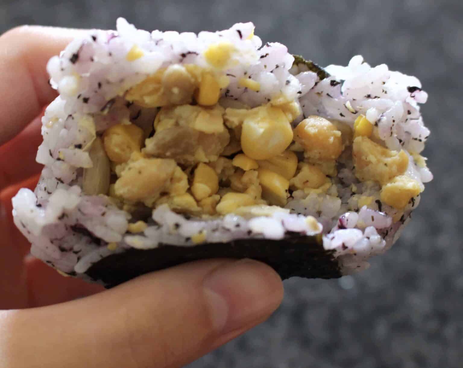 Vegan Tuna Mayonnaise Onigiri (GF) Rhian's Recipes