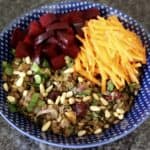 Spiced Puy Lentil Salad (Vegan + GF)