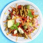 Vegan Sundried Tomato Pesto Pasta Salad (GF)