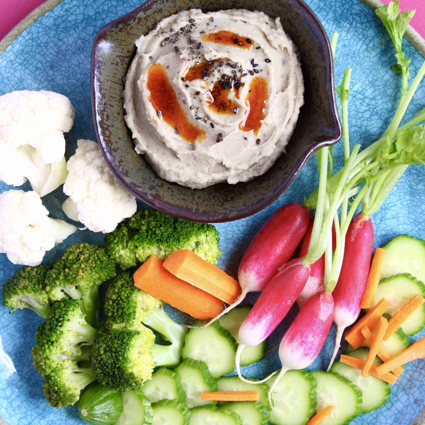 Miso Aubergine Dip (Vegan + GF) Rhian's Recipes