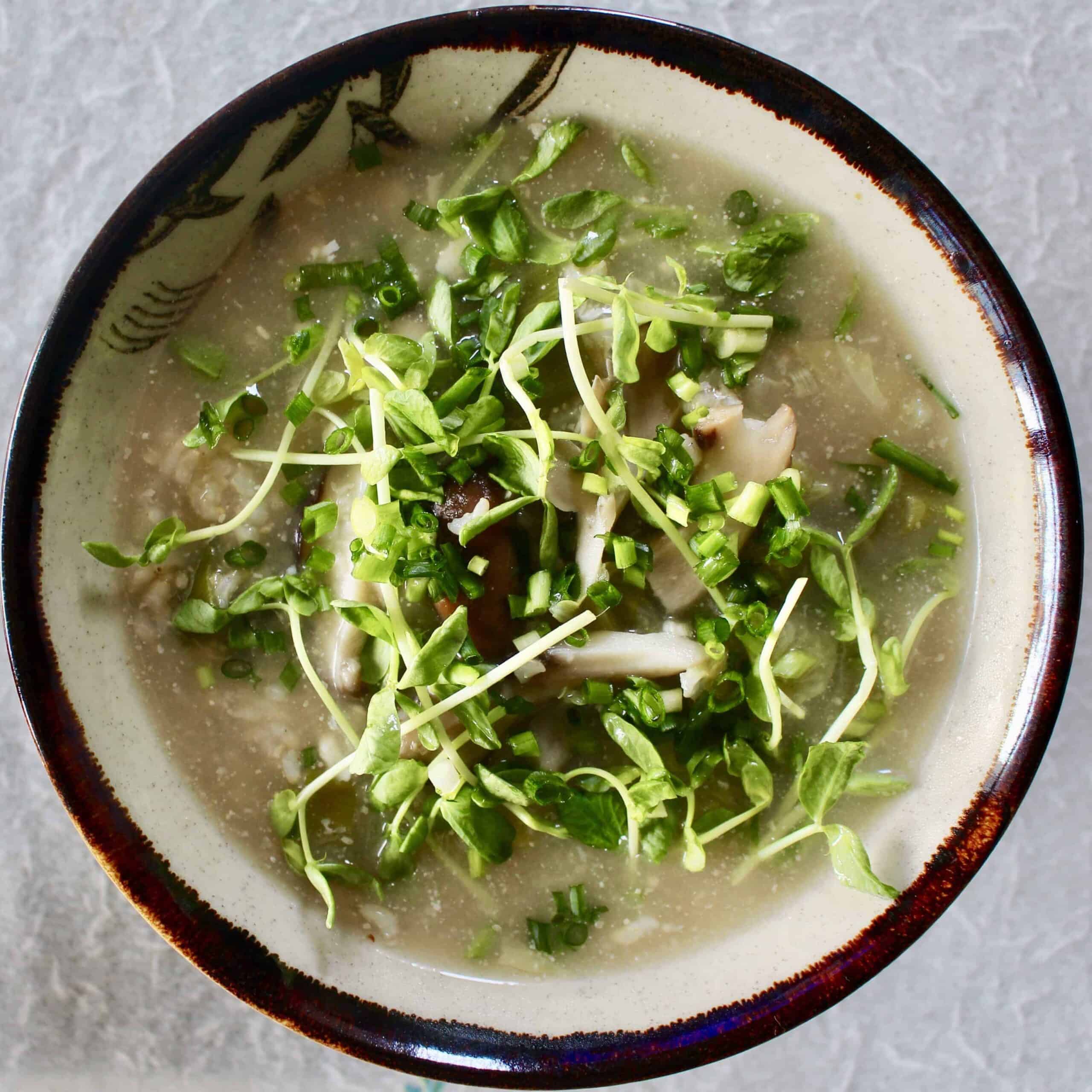 Miso Brown Rice Soup (Vegan + GF) Rhian's Recipes