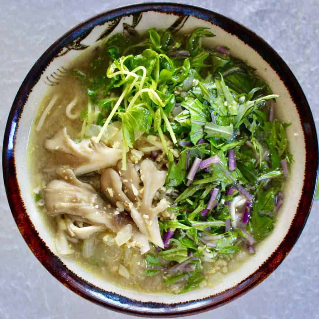 Shirataki Noodle Ramen (Vegan + GF)
