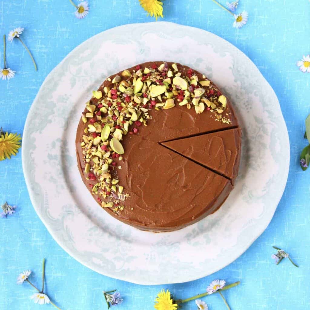 Gluten-Free Vegan Chocolate Truffle Cake Gluten-Free Vegan Chocolate Truffle Cake
