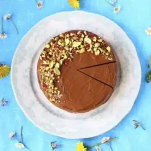 Gluten-Free Vegan Chocolate Truffle Cake