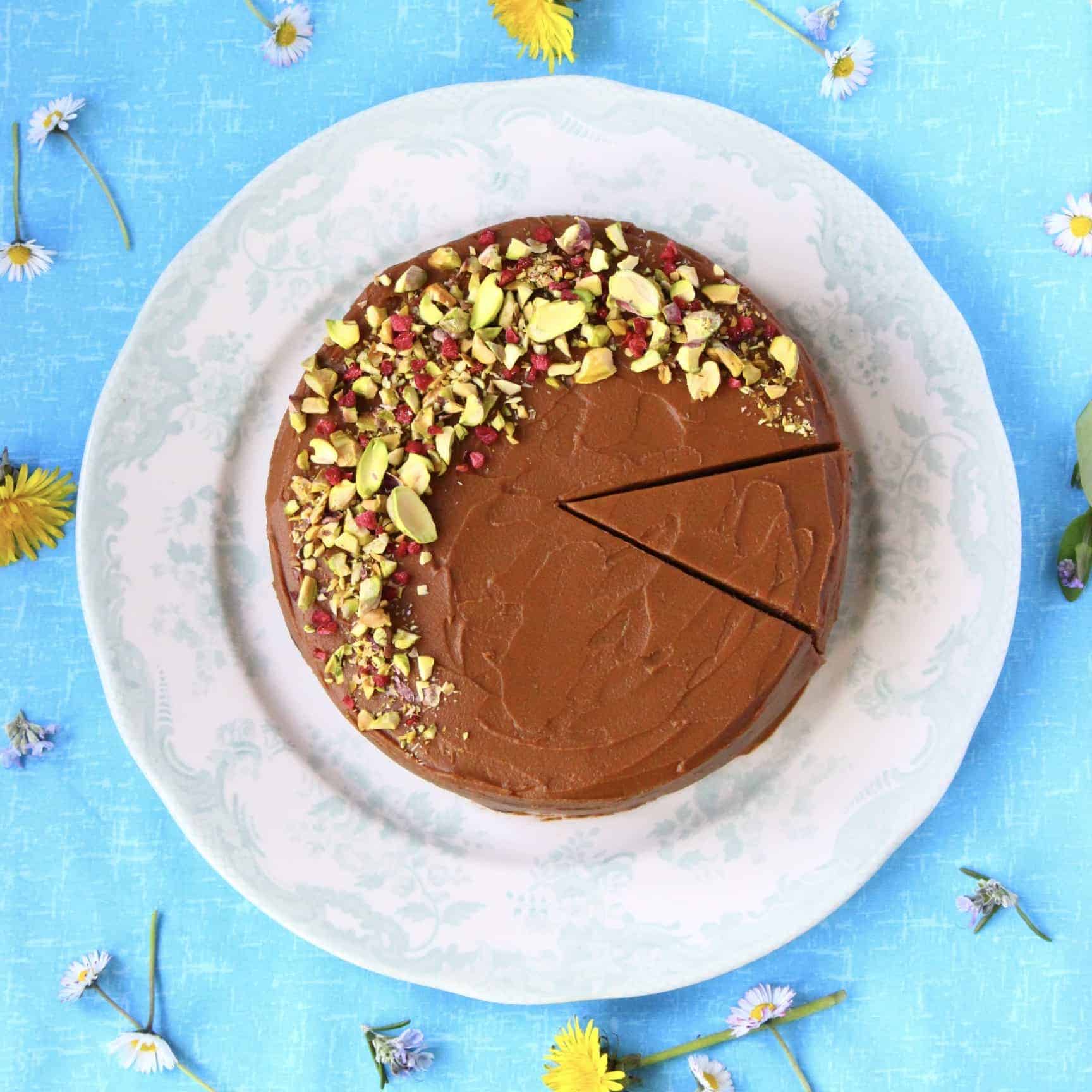 GlutenFree Vegan Chocolate Truffle Cake Rhian's Recipes