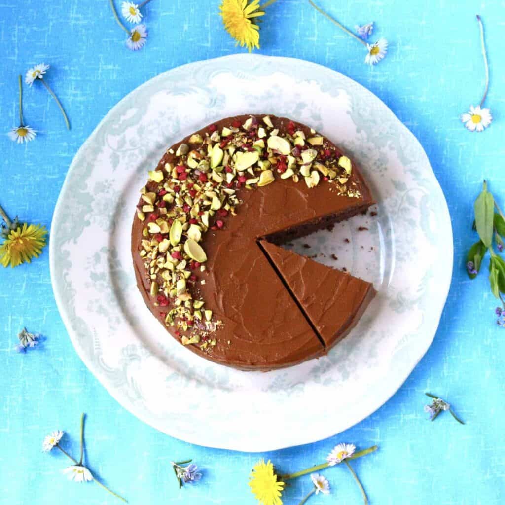 Gluten-Free Vegan Chocolate Truffle Cake Gluten-Free Vegan Chocolate Truffle Cake