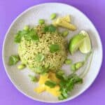 Thai Green Curry Rice (Vegan + GF)