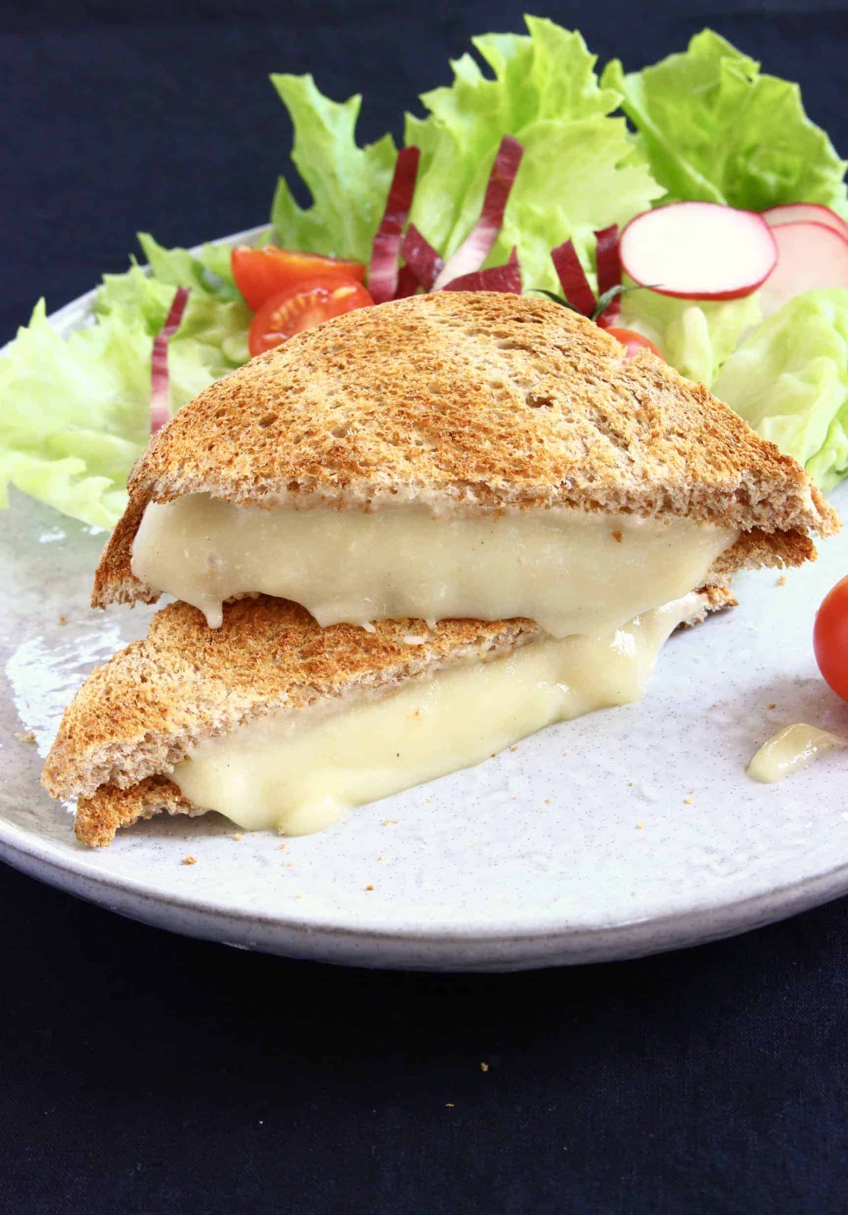 Vegan Stretchy Melty Grilled Cheese (GF) Rhian's Recipes