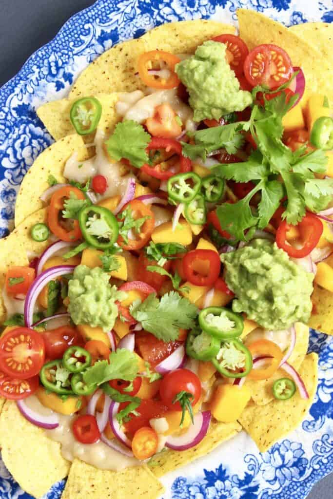 Vegan Stretchy Melty Cheese Nachos (GF)