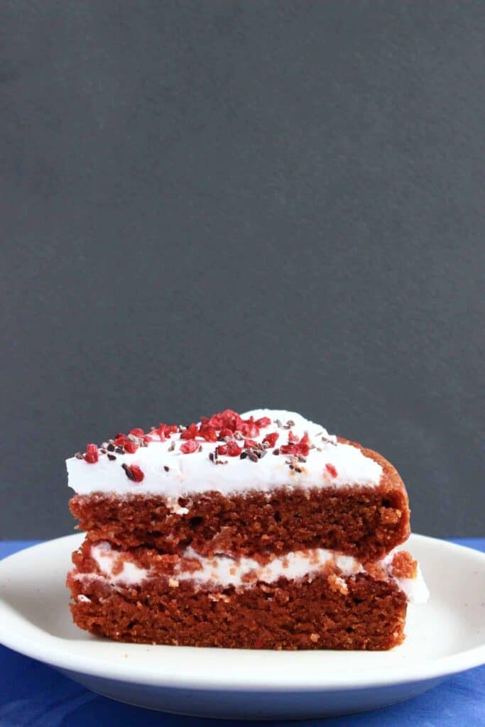 Gluten-Free Vegan Red Velvet Cake