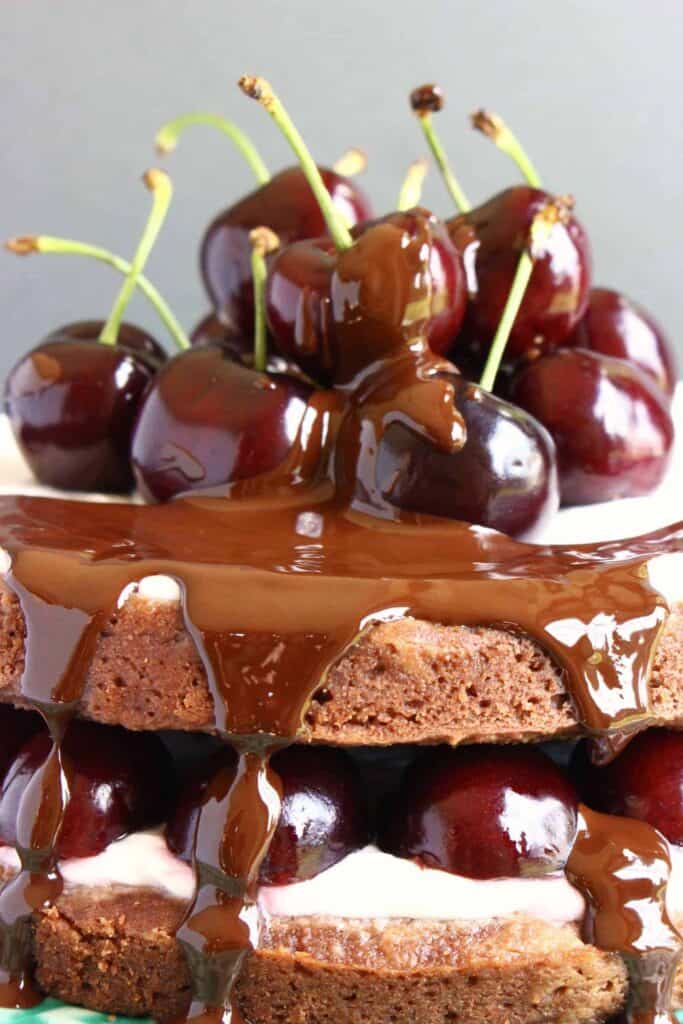 Gluten-Free Vegan Black Forest Cake Gluten-Free Vegan Black Forest Cake