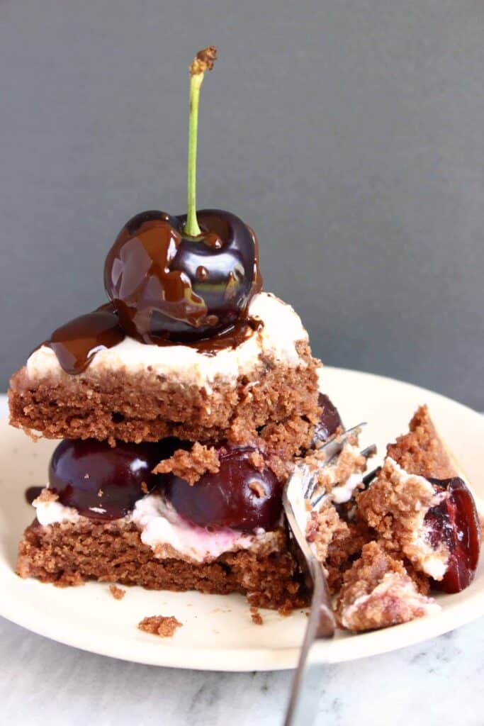 GlutenFree Vegan Black Forest Cake Rhian's Recipes GlutenFree Vegan Black Forest Cake Rhian's Recipes