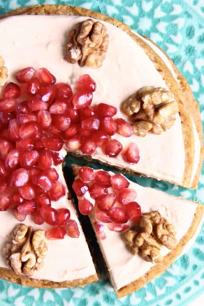 GlutenFree Vegan Coffee Walnut Cake Rhian's Recipes