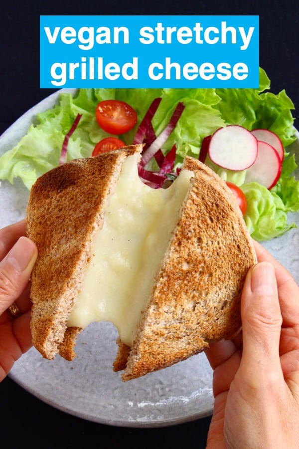 Vegan Stretchy Melty Grilled Cheese (GF) Rhian's Recipes