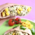 Vegan Chickpea Mayonnaise Salad Sandwich (GF)