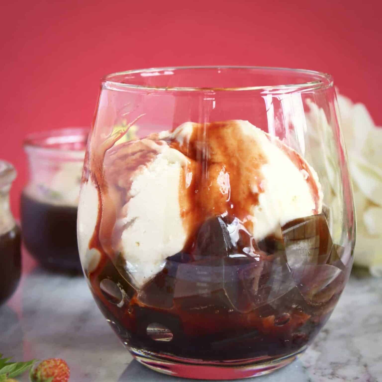 Coffee Jelly Ice Cream Sundae (Vegan + GF) Rhian's Recipes