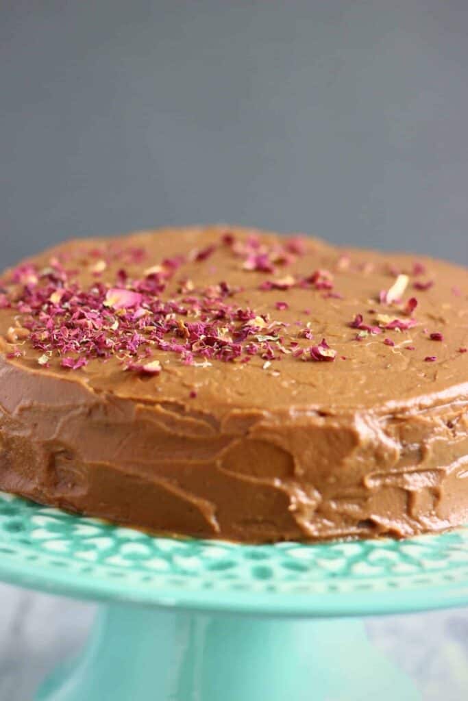 Gluten-Free Vegan Chocolate Hazelnut Truffle Cake
