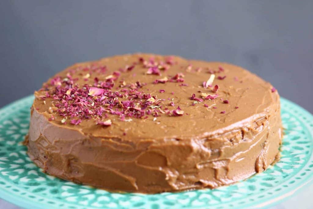 Gluten-Free Vegan Chocolate Hazelnut Truffle Cake