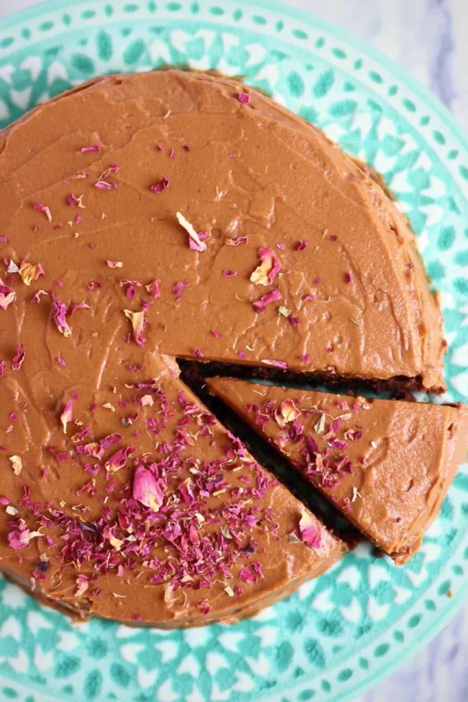 Gluten-Free Vegan Chocolate Hazelnut Truffle Cake