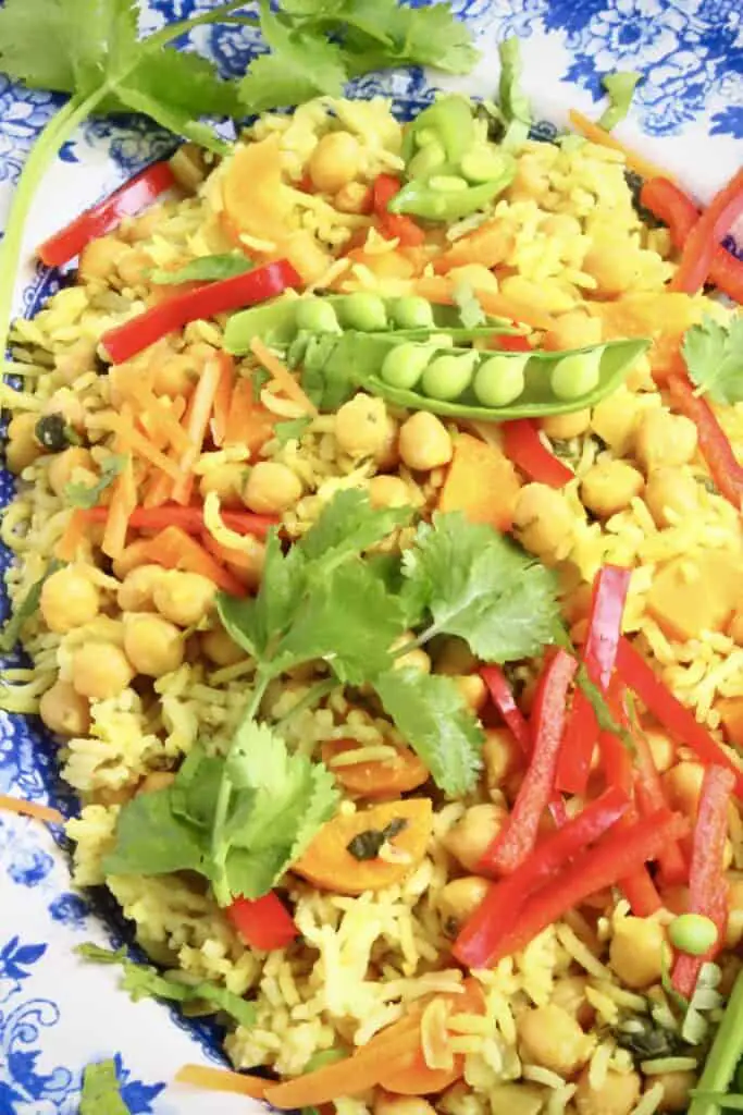 Vegan Chickpea Kedgeree (GF)