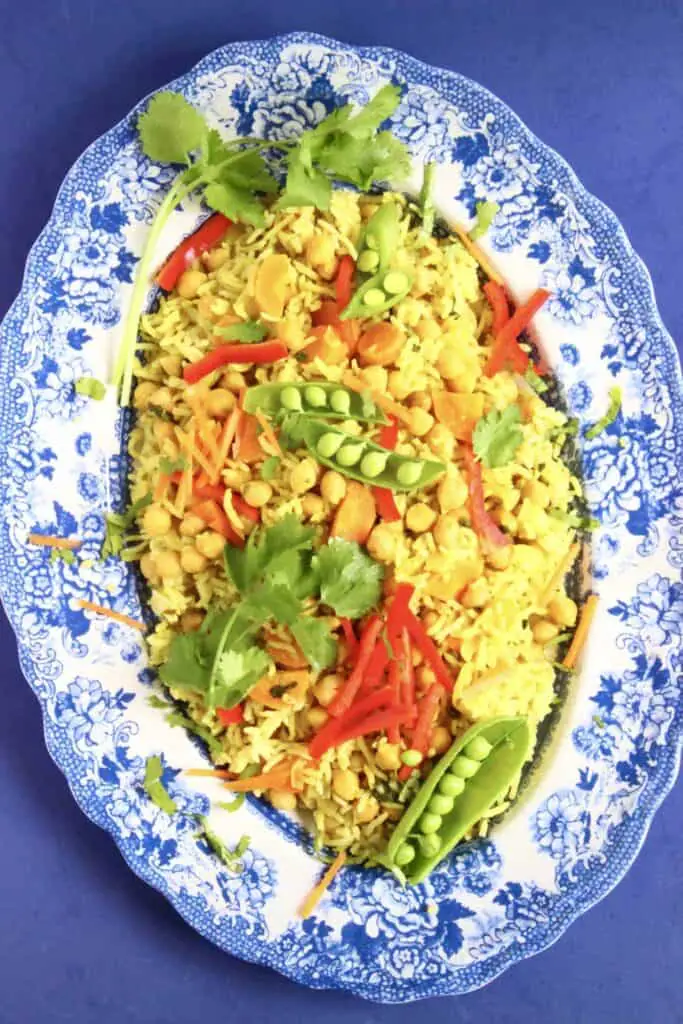 Vegan Chickpea Kedgeree (GF)