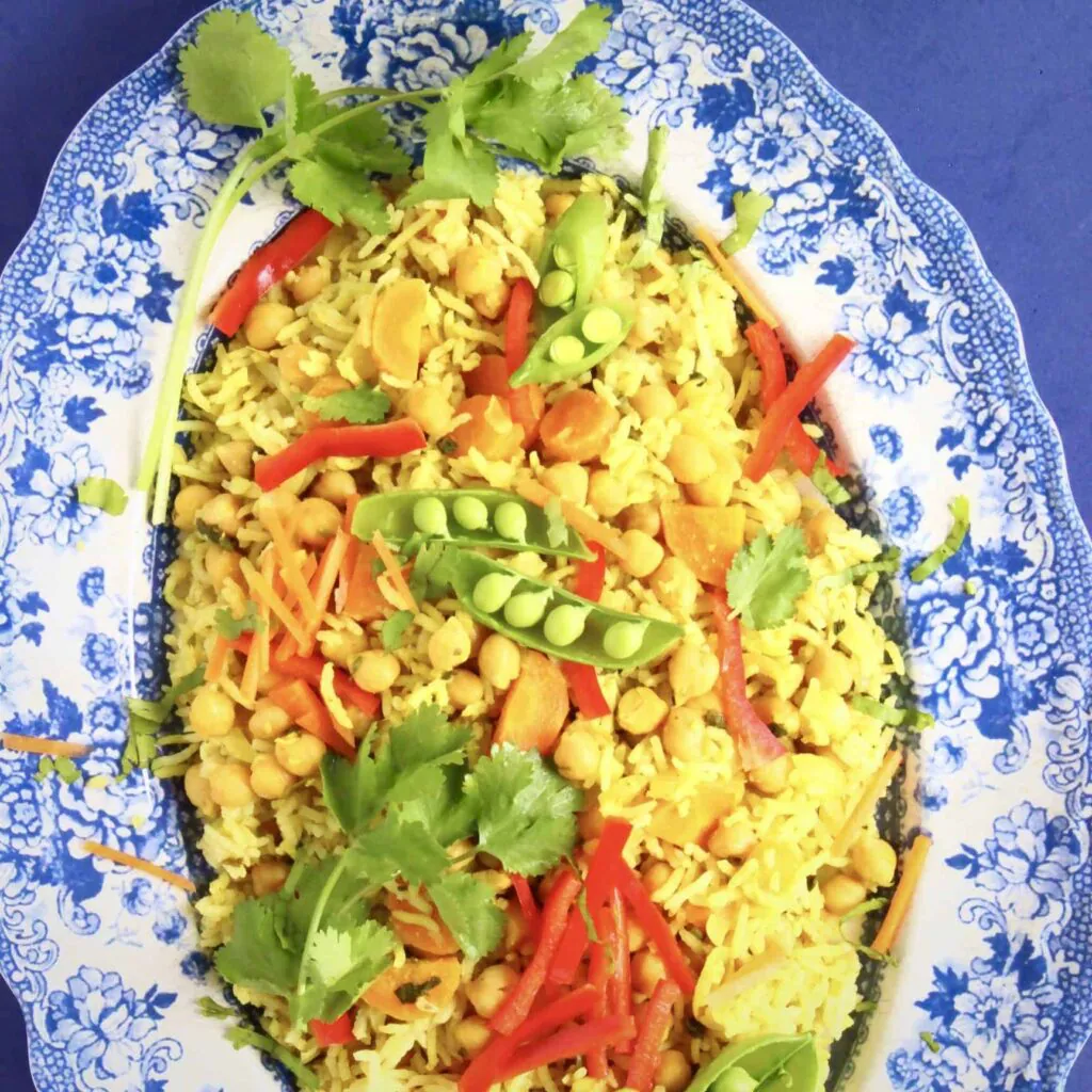 Vegan Chickpea Kedgeree (GF)