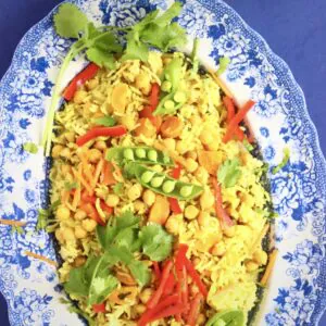 Vegan Chickpea Kedgeree (GF)