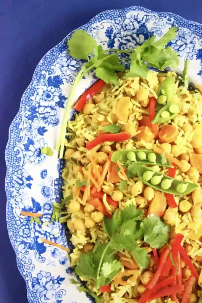 Vegan Chickpea Kedgeree (GF)