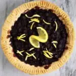 Gluten-Free Vegan Blueberry Pie