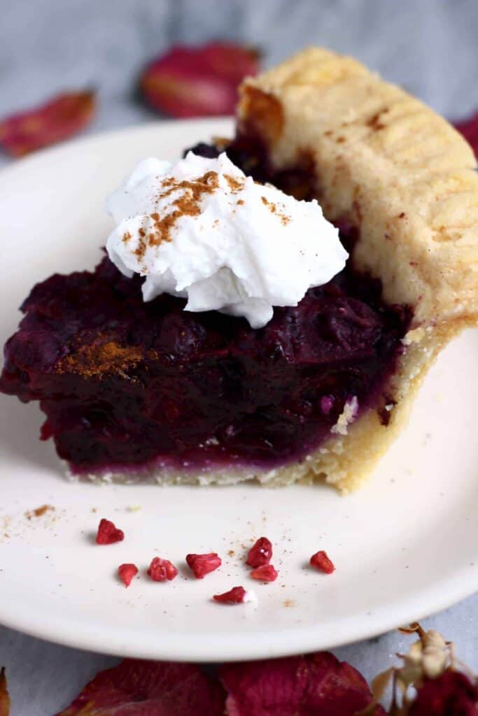 Gluten-Free Vegan Blueberry Pie