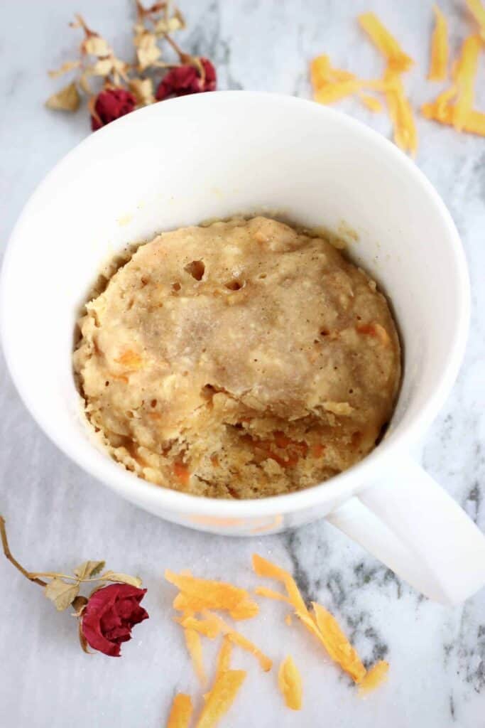 Vegan Carrot Cake Mug Cake