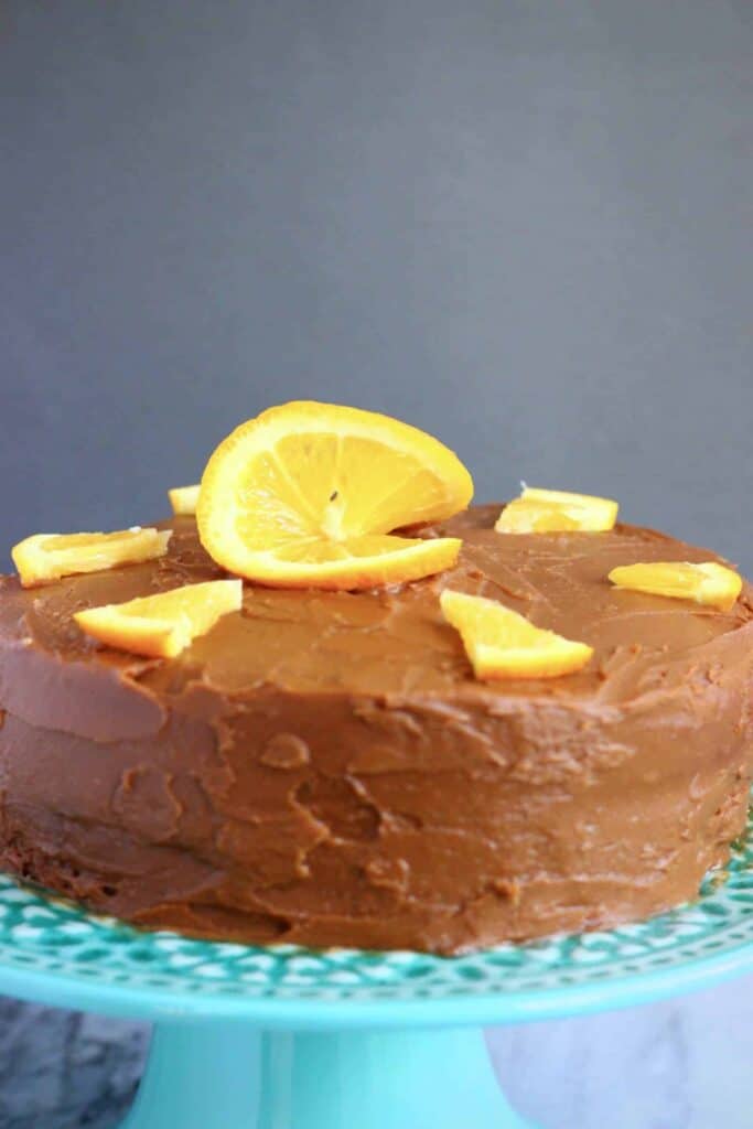 Gluten-Free Vegan Chocolate Orange Cake