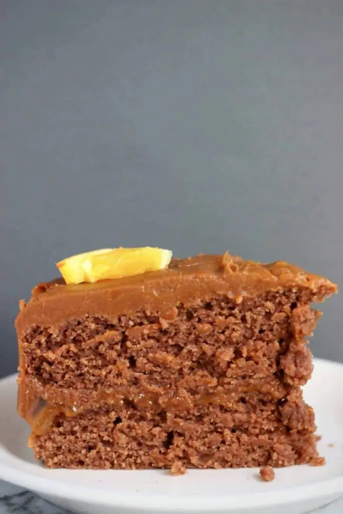 Gluten-Free Vegan Chocolate Orange Cake