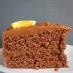 Gluten-Free Vegan Chocolate Orange Cake