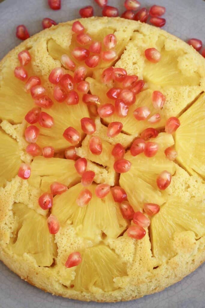 GlutenFree Vegan Pineapple Upside Down Cake Rhian's Recipes