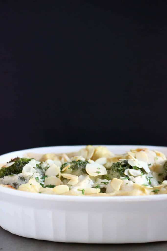 Vegan Cauliflower Cheese Gratin (GF)