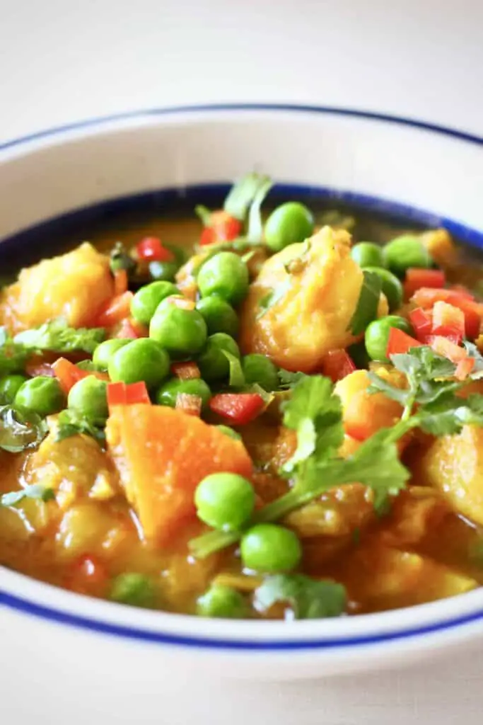 Potato Pea Curry (Vegan + GF)
