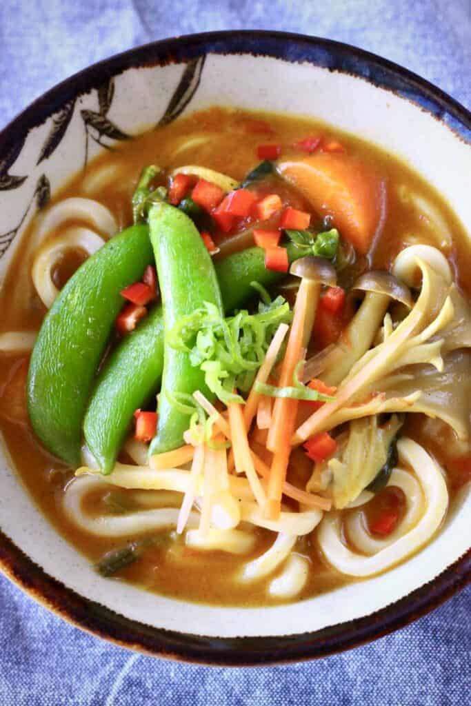 Vegan Curry Udon (GF) Rhian's Recipes