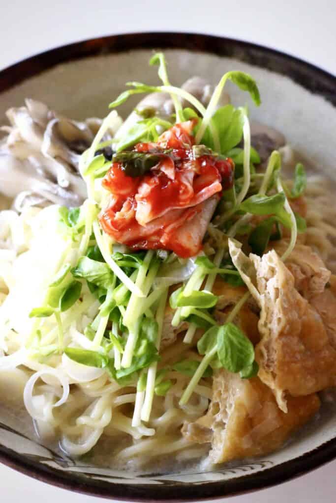 Vegan Soy Milk Ramen (GF) Rhian's Recipes