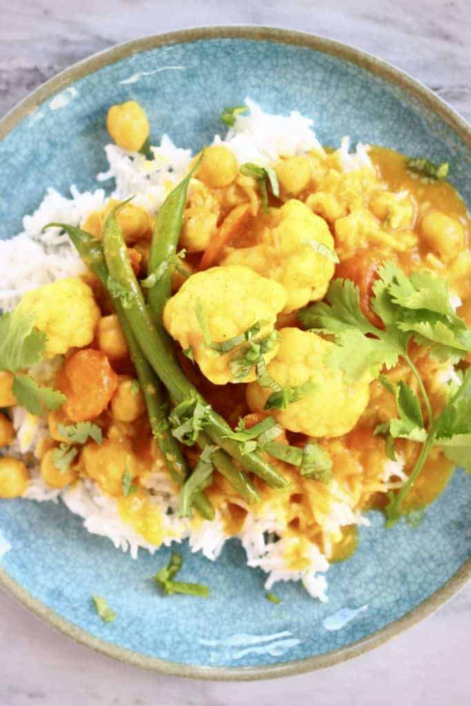 Vegan Chickpea Korma Curry (GF)